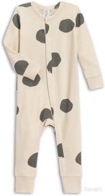 img 4 attached to Colored Organics Organic Emerson Sleeper Apparel & Accessories Baby Boys ~ Clothing
