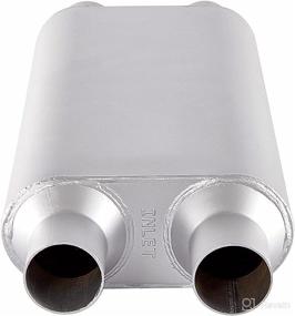 img 1 attached to 🚗 Floshine Universal 80Series Mufflers - High Performance Automotive Exhaust