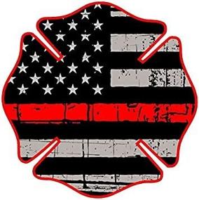 img 4 attached to High-Quality CustomDecal US Fire Department Logo (T24) Sticker - Perfect for Car Windows