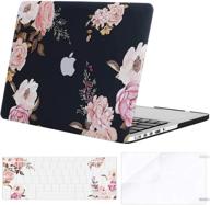 mosiso - peony hard plastic protective case kit for macbook pro 15 inch with retina display - ultimate protection for your 2015-2012 release model a1398 logo