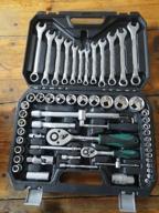 img 1 attached to A set of tools wrench, heads for a car in a case 61 items, road construction repair review by Kiril Tankard ᠌