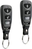 2010-2014 kia forte key fob 🔑 keyless entry remote (pinha-t008), set of 2 логотип