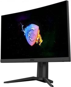 img 1 attached to MSI Optix G24C6P: Non-Glare, 144Hz Curved Gaming Monitor with Blue Light Filter - Full HD Resolution (1920x1080p)