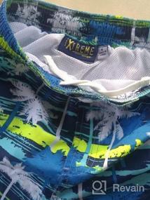 img 4 attached to iXtreme Boys' Printed Swim Trunks - Perfect for Little Swimmers