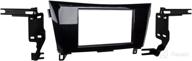 🚗 upgrade your nissan rogue: metra 95-7622hg double din dash kit for 2014+ models in black logo