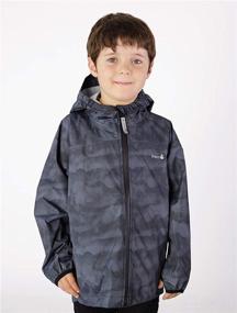 img 3 attached to Therm Kids Raincoat: Waterproof Boys & Girls Rain Jacket - Lightweight & Packable!