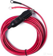 🔌 dedc 12v 15a cigarette lighter cable: 3m power supply wire for power inverter логотип