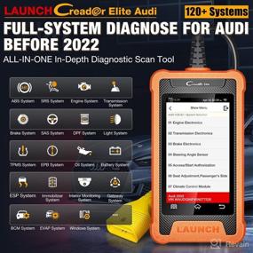 img 1 attached to 🚗 Enhanced VAG Full System Automotive Diagnostic Scanner with Bidirectional Capabilities - LAUNCH Creader Elite: Online Coding, AutoVIN, Battery Registration, Key IMMO, WiFi Update, Audi Compatibility