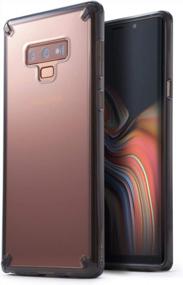 img 4 attached to Shockproof Galaxy Note 9 Case - Ringke Fusion Transparent Phone Cover For Maximum Protection (Smoke Black)