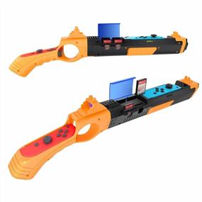 img 4 attached to Unleash Your Inner Hunter With Our Nintendo Switch Shooting Game Gun Controller - Compatible With Top Titles Including Wolfenstein 2, Resident Evil, And Hunting Simulator