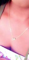 img 1 attached to CHESKY 14k Gold Plated Dainty Pearl Choker: Minimalist Necklace for Women review by John Wells
