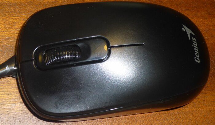 img 2 attached to Genius Wired Optical Mouse DX 110Black review by Adam Woods ᠌