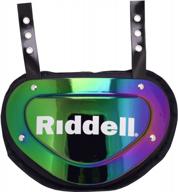 riddell premium back plate protection gear logo