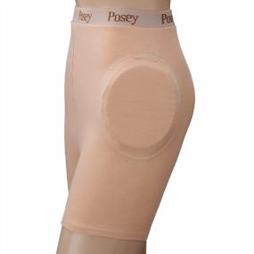 img 4 attached to TIDI Posey Hipsters, Unisex, Large – Washable, Comfortable & Low-Profile Hip Protection Pads – Latex-Free Hip Pads – Hip Protectors For Elderly Care, Seniors & Home Care (6016L)