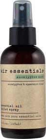 img 4 attached to Air Essentials Eucalyptus Mint Toilet Spray - 4oz - Pure Essential Oil Odor Eliminator & Air Freshener