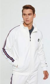 img 1 attached to Men'S Tracksuit 2PC Sweat Suits Casual Long Sleeve Sports Jogging Outfit Set - AOTORR
