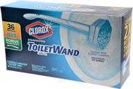 🚽 clorox toilet wand disinfecting refills, 36 count with bonus handle - enhanced for seo логотип