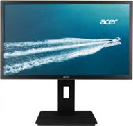 acer um qb6aa b01 b246hyl led lit monitor 23.8", 1920x1080p, 60hz, built-in speakers, wide screen, ‎um.qb6aa.b01, hd logo
