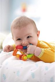 img 1 attached to 🐝 HABA Dilly-Dally Beech Wood Clutching Toy: Manipulative Rattle & Teether (Made in Germany)