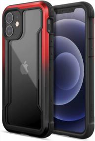 img 4 attached to Get Ultimate Protection For Your IPhone 12 Mini With Raptic Shield Case - Durable Aluminum Frame, Shock Absorbing, 10Ft Drop Tested