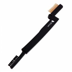 img 4 attached to DUcare Eyelash Comb Separator Eyelashes Eyebrow Mascara Brush Applicator Eyelash Definer With Comb Cover Cosmetic Brushes Tool (Black)