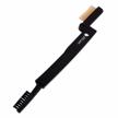 ducare eyelash comb separator eyelashes eyebrow mascara brush applicator eyelash definer with comb cover cosmetic brushes tool (black) logo