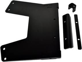 img 1 attached to High-Quality WARN 80260 ATV Center Plow Mount Kit in Sleek Black Finish: A Reliable and Efficient Snow Plowing Solution