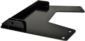 img 3 attached to High-Quality WARN 80260 ATV Center Plow Mount Kit in Sleek Black Finish: A Reliable and Efficient Snow Plowing Solution