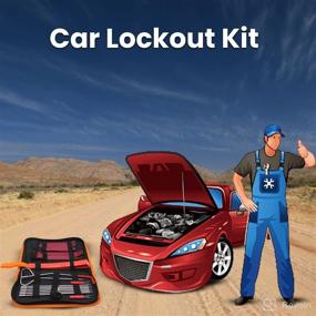 img 1 attached to Ferral and Co 19-Piece Car Lockout Kit: Ultimate Locksmith Tools for Car Emergencies