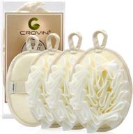 🌿 large elastic eco-friendly exfoliating sponge for women - sponge 4 logo