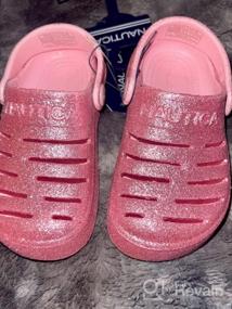 img 7 attached to 👟 Nautica Sandals Athletic Kid River Youth Red Boys' Shoes: The Perfect Clogs & Mules for Active Children