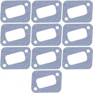 premium quality set of 10 muffler gaskets for husqvarna and jonsered chainsaws - 503 86 25-01 compatible logo