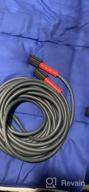 img 1 attached to Flexible Power Washer Hose - Heavy Duty 50 FT X 1/4", 3200 PSI, Kink Resistant, M22-14Mm X 3/8" Quick Connect, Perfect Replacement Hose For Your Pressure Washer review by Andrea Church
