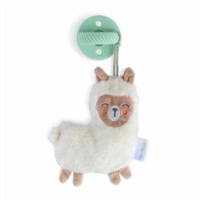 img 3 attached to Itzy Ritzy Llama Lovey And Pacifier Set: Soft Plush Toy And Silicone Pacifier For Infants And Toddlers
