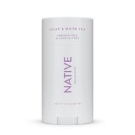 natural native lilac white deodorant logo