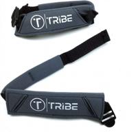 ebodyboarding tribe heel pad fin straps logo