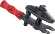🔧 shankly universal ball joint separator - effective tie rod tool for removing stubborn ball joints from spindle - ideal for front wheel cars. ball joint remover with durable steel body and bolt. logo