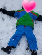 картинка 1 прикреплена к отзыву Перчатки для снега N'Ice Caps для малышей с изоляцией Thinsulate на локтевой длине 100 г: теплая и сухая защита для детей от Jesse Wells