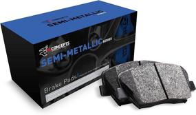 img 4 attached to Rear R1 Concepts Semi-Metallic Series Brake Pads 2311-0905-00