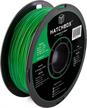 crisp and accurate green prints with hatchbox 3d petg filament - 1kg spool, 1.75 mm diameter logo