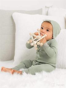 img 2 attached to Colored Organics Unisex Baby Emerson Sleeper - The Ultimate Organic Cotton Long Sleeve Infant Coverall