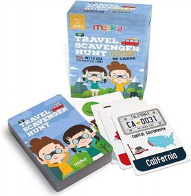 img 2 attached to Education Flashcards Bundle For Kids: US States & Presidents Deck, Periodic Table Of Elements Deck, And Travel Scavenger Hunt Game – Learning Toys/Games For Children Of All Ages