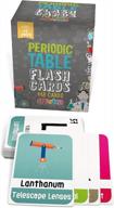 education flashcards bundle for kids: us states & presidents deck, periodic table of elements deck, and travel scavenger hunt game – learning toys/games for children of all ages logo