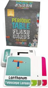 img 4 attached to Education Flashcards Bundle For Kids: US States & Presidents Deck, Periodic Table Of Elements Deck, And Travel Scavenger Hunt Game – Learning Toys/Games For Children Of All Ages