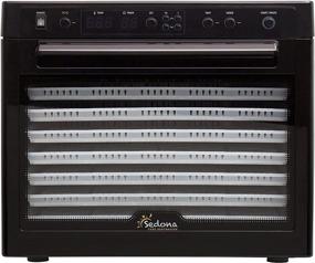 img 3 attached to Tribest Sedona SD-P9000 Digitally Controlled Food Dehydrator With BPA-Free Trays, Black, Large