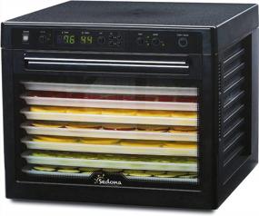 img 4 attached to Tribest Sedona SD-P9000 Digitally Controlled Food Dehydrator With BPA-Free Trays, Black, Large
