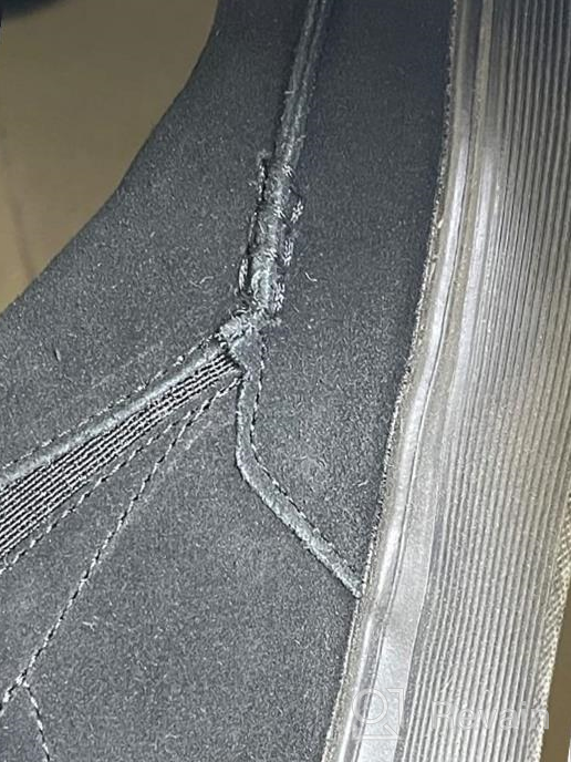 img 1 attached to Orthopedic Plantar Fasciitis Loafers and Slip-Ons for Comfortable Men's Shoes review by Geoff Yates