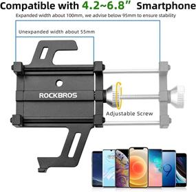 img 2 attached to ROCKBROS Bike Phone Mount Holder Motorcycle &Amp