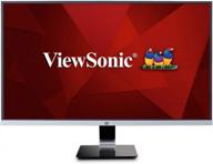 viewsonic vx2478 smhd frameless widescreen displayport 2560x1440p: 🖥️ an immersive visual experience with anti glare and ips technology logo