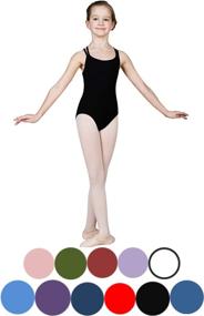 img 1 attached to Signature Camisole Leotard Y1559C Stefani Girls' Clothing in Active